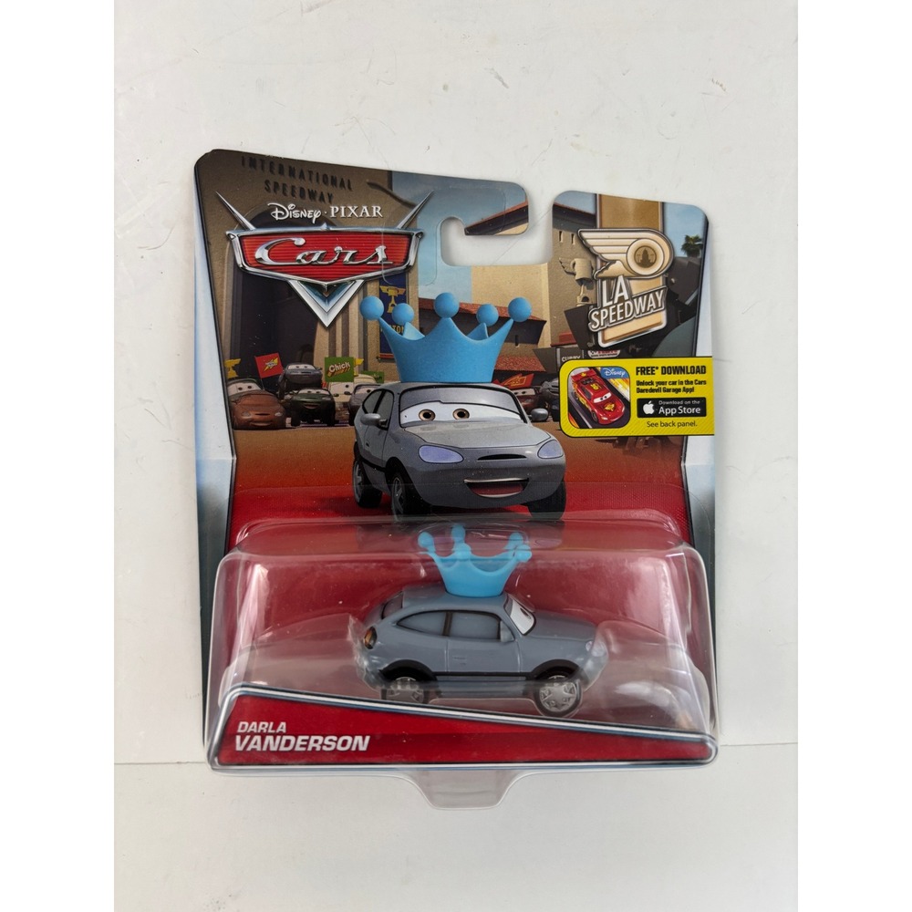 2016 Disney Pixar Cars Darla Vanderson LA Speedway 1:55 Diecast Sealed